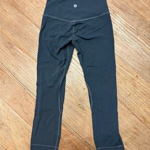 lululemon athletica Dark Gray Leggings 21 inch